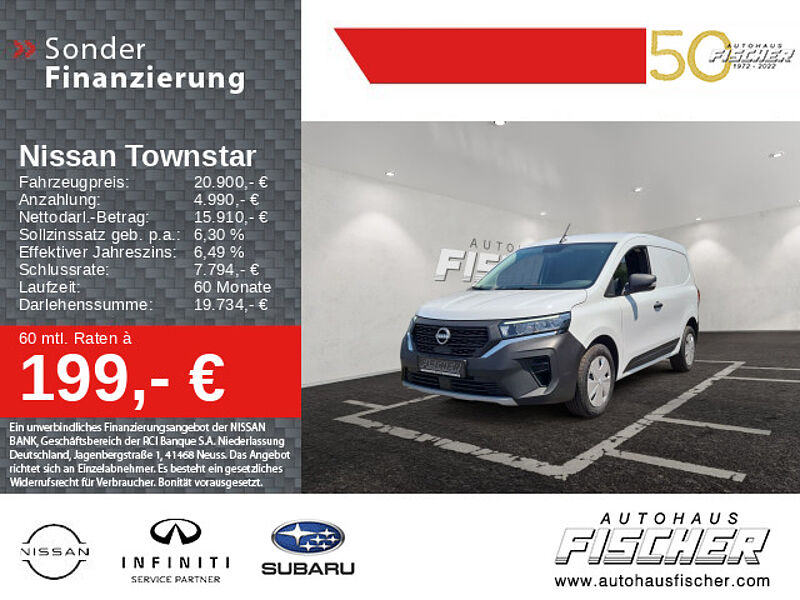 Nissan Townstar Kasten L1 2.0t 1.3  Acenta Trenngitter Klima LRB