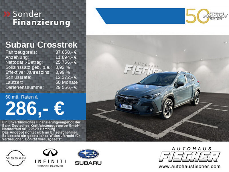 Subaru Crosstrek 2.0ie Platinum Automatik Allrad Navi Leder Schiebedach LED