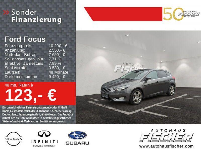 Ford Focus Lim. 1.5 TDCi Titanium Navi Design-Paket Winter-Paket