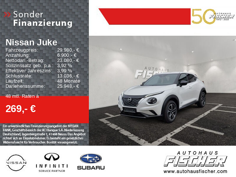 Nissan Juke 1.6 N-Connecta Hybrid MJ24 Winter-Paket Navi 360° Leder