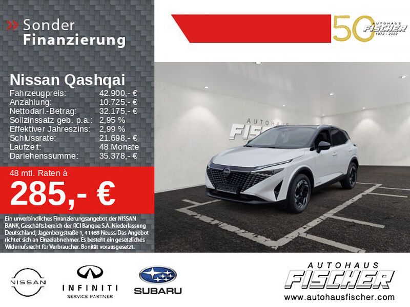 Nissan Qashqai N-Connecta e-Power MJ24 Voll-LED Panoramadach Winter-Paket