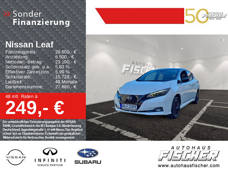 Nissan Leaf e+  62kWh N-Connecta LED Winter-Paket Navi 360° Kamera