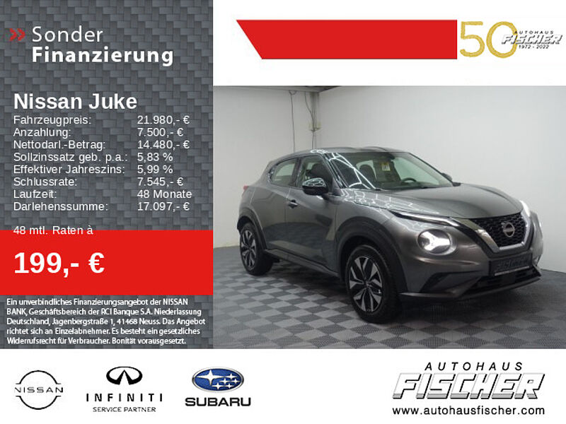 Nissan Juke 1.0 Acenta Automatik Sitzheizung LED Kamera