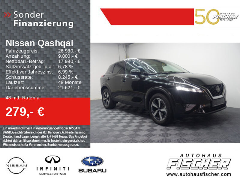 Nissan Qashqai 1.3 N-Connecta Winter-/ Design-/ Businesspaket